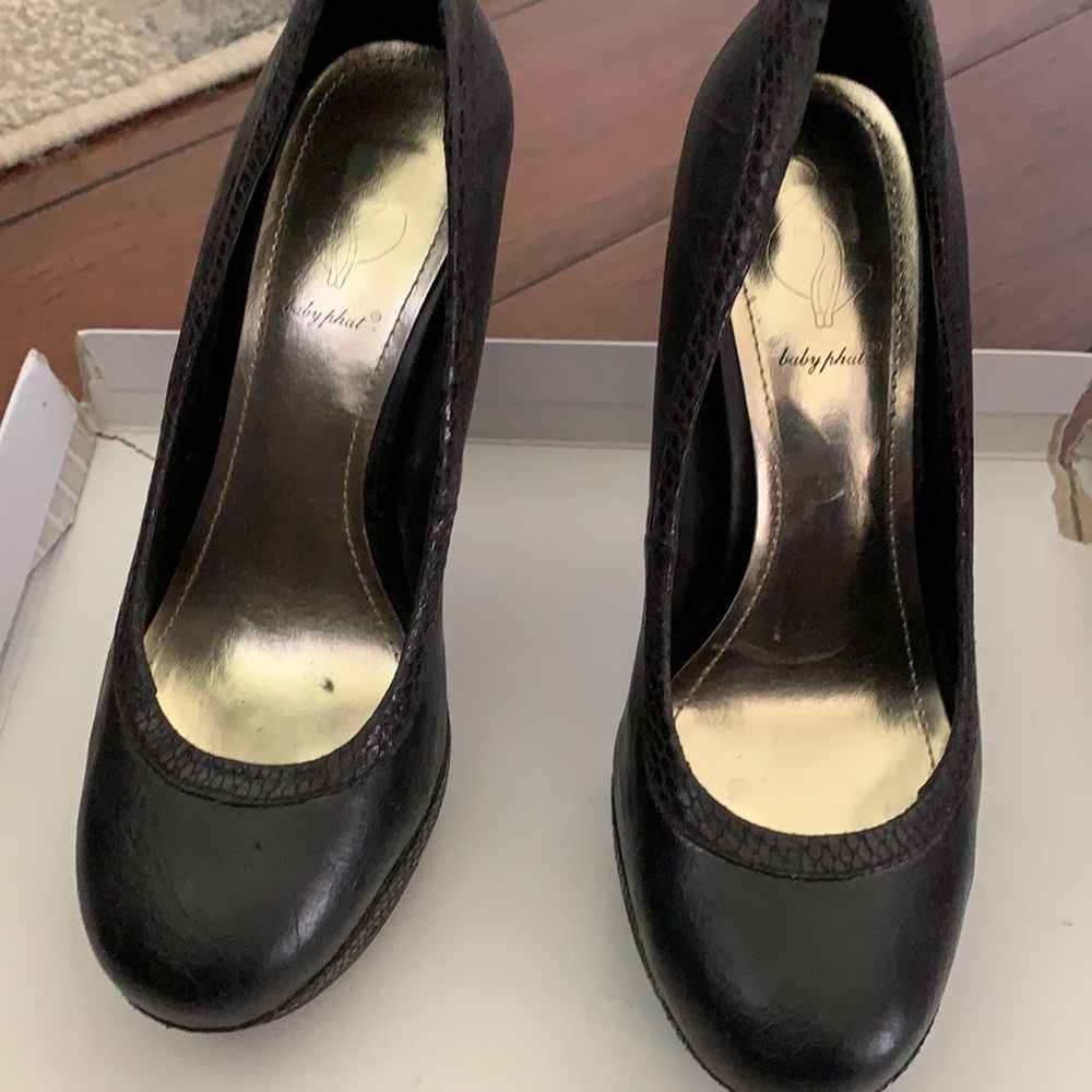 Black heels